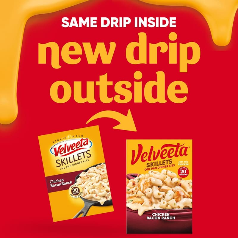 Velveeta Chicken Bacon Ranch One-Pan Dinner Kit, 11.5 oz