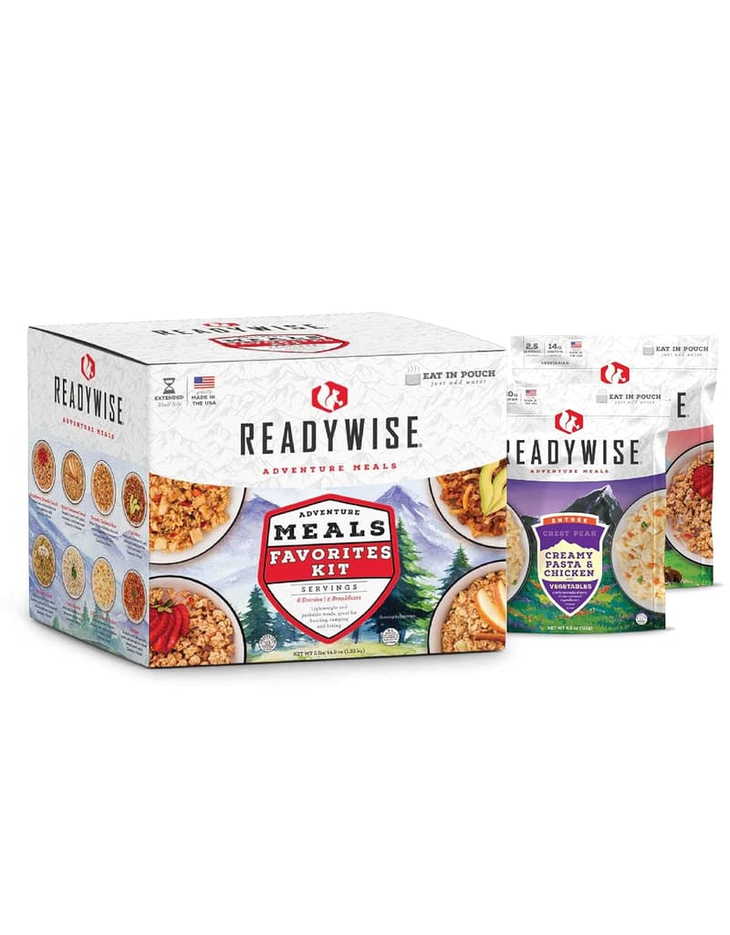 ReadyWise Emergency Food Supply Kit - 9 Pack, 15-Year Shelf Life