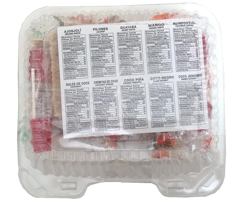 Puerto Rican Assorted Sweets - 21 Pieces (1 oz each)
