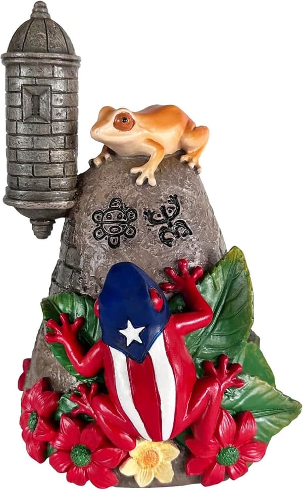 Puerto Rico Coquí Sound Souvenir - Taino Goddess Design