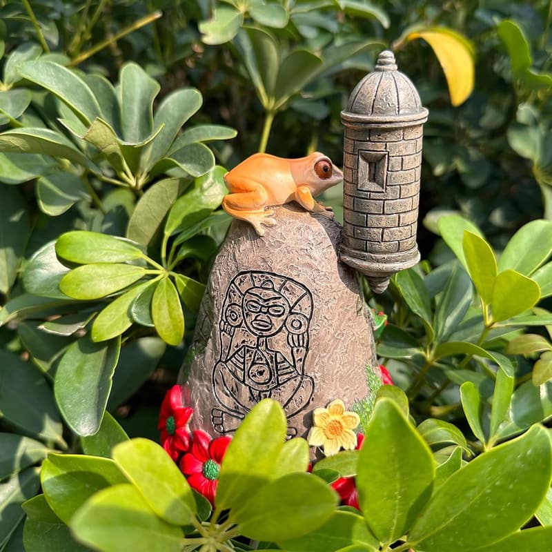 Puerto Rico Coquí Sound Souvenir - Taino Goddess Design