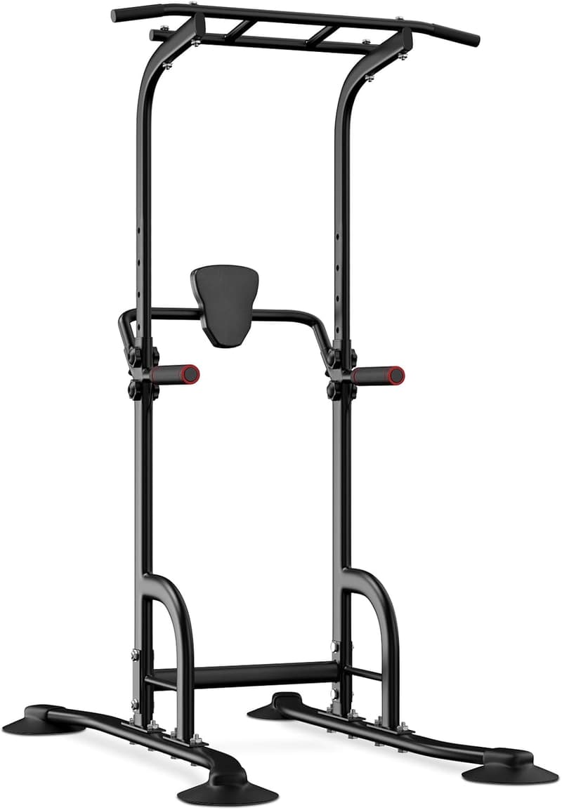 Home Gym Pull Up Bar and Dip Station Strength Training Equipment