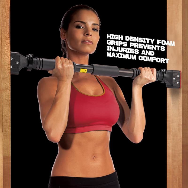 Adjustable Door Frame Pull-Up Bar for Upper Body Workout