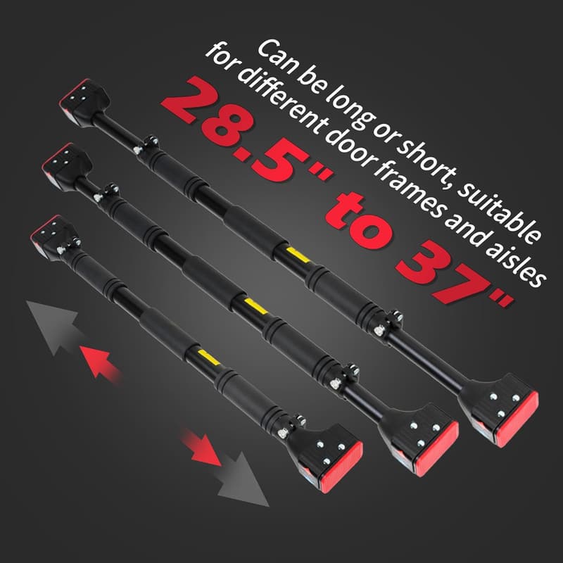 Adjustable Door Frame Pull-Up Bar for Upper Body Workout