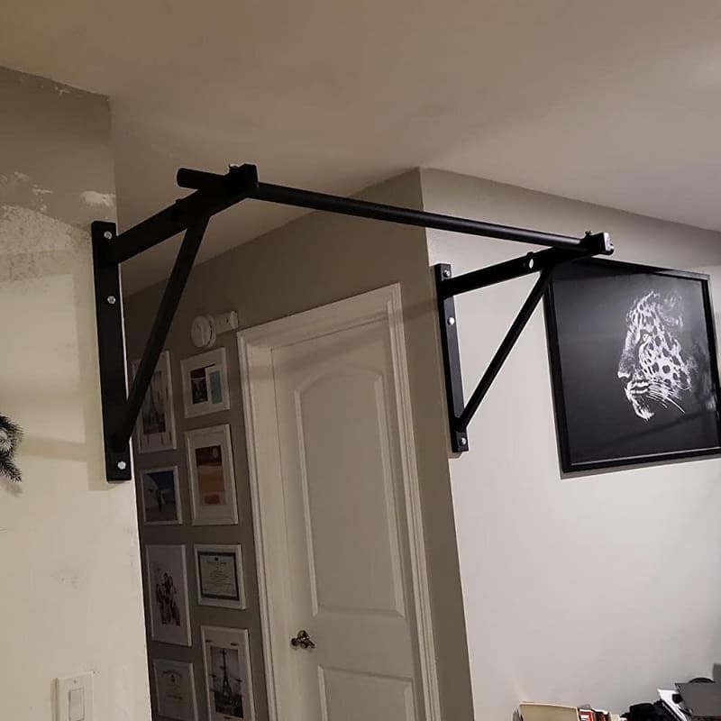 Titan Fitness Adjustable Wall-Mounted Pull-Up Bar - 400 LB Capacity