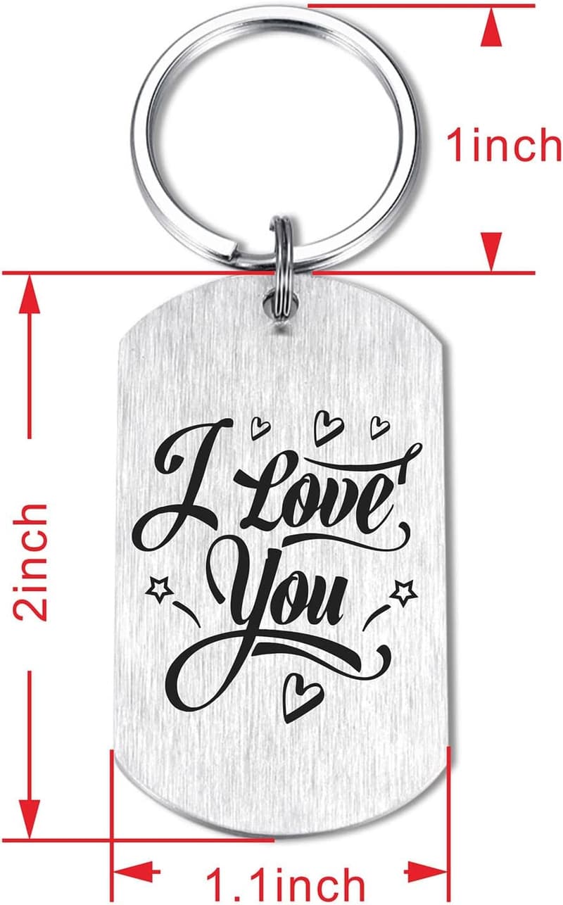 Sentimental Keychain for Wife - Perfect for Mother's Day & Anniversaries