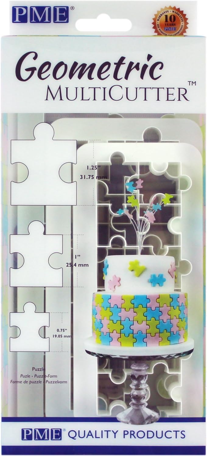 Cake Design Geometric Multicutter Set - 3 Sizes
