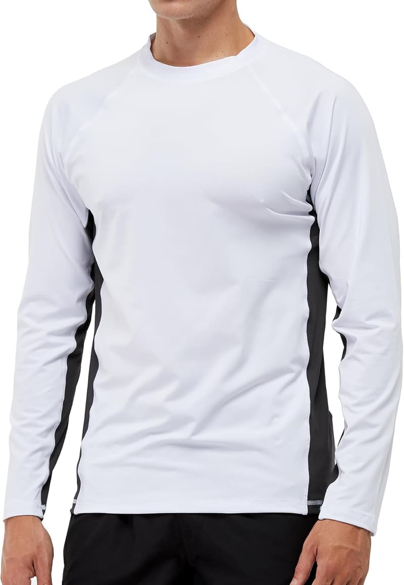 Men's Long Sleeve Diving Rash Guard Shirt