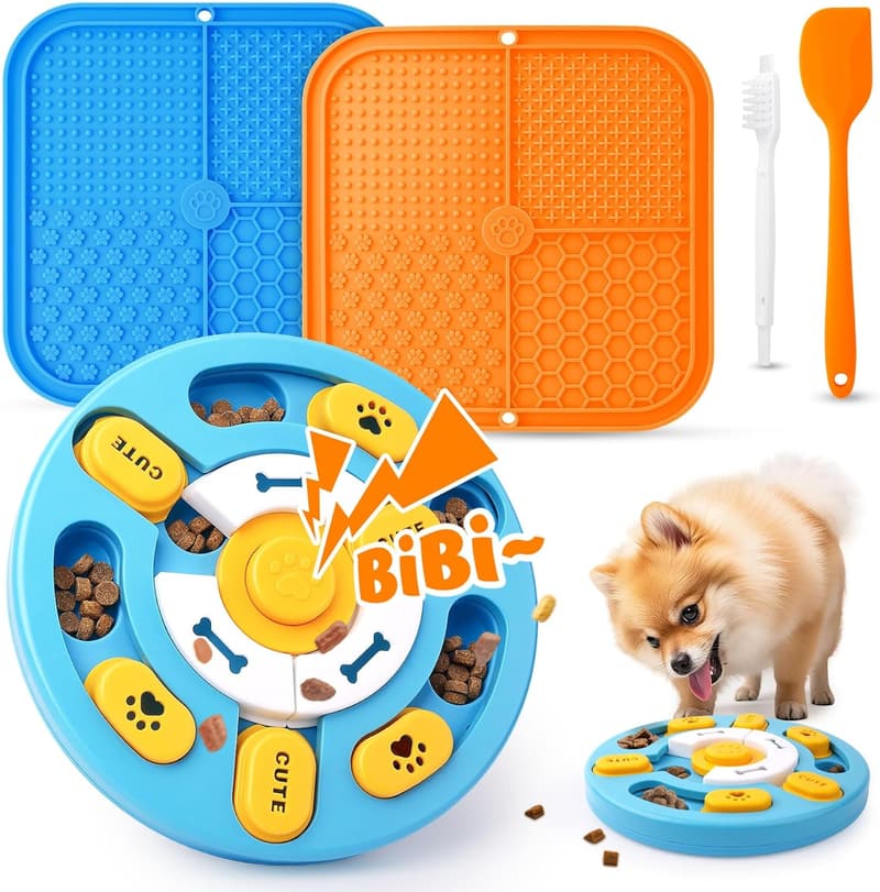 Dog Puzzle Mat for IQ Training and Anxiety Relief