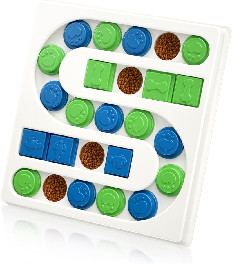 Interactive Dog Food Puzzle Toy for IQ Training and Mental Stimulation
