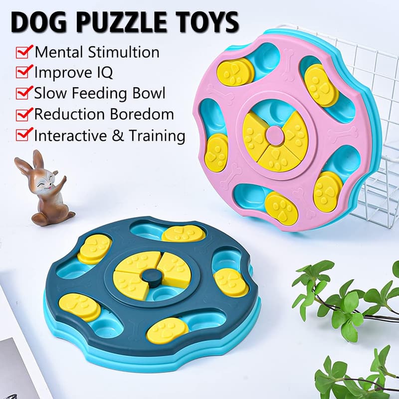 Interactive Puzzle Toy for Smart Dogs - Mental Stimulation Gift