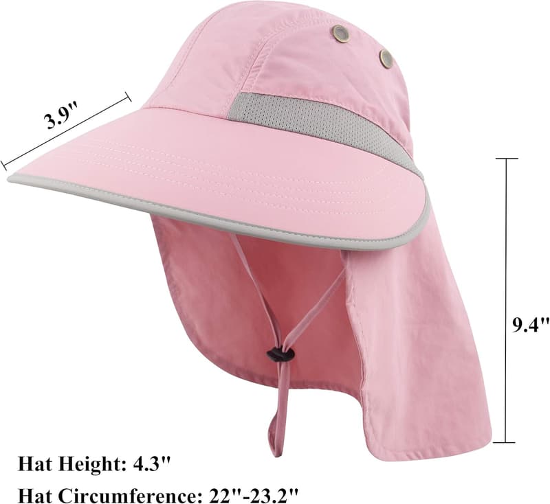 Women's Wide Brim UV Protection Sun Hat for Outdoor Adventures