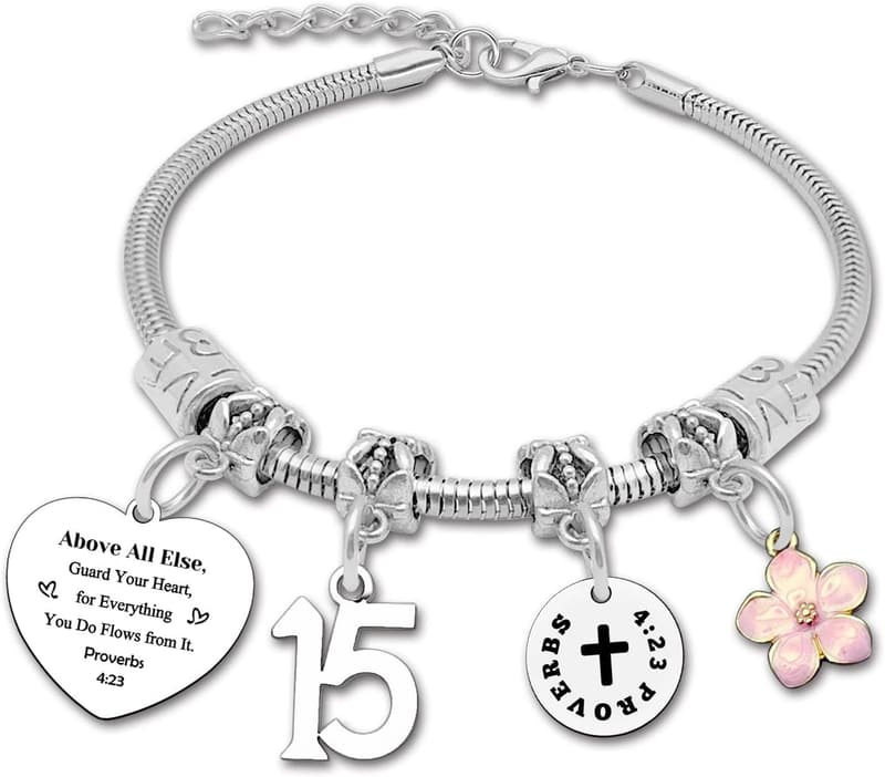 18th Birthday Bracelet for Girls - Perfect Gift for Daughter or Sister