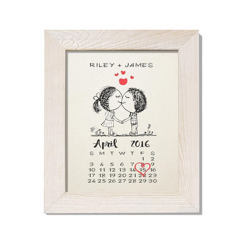 2nd Anniversary Cotton Print Gift