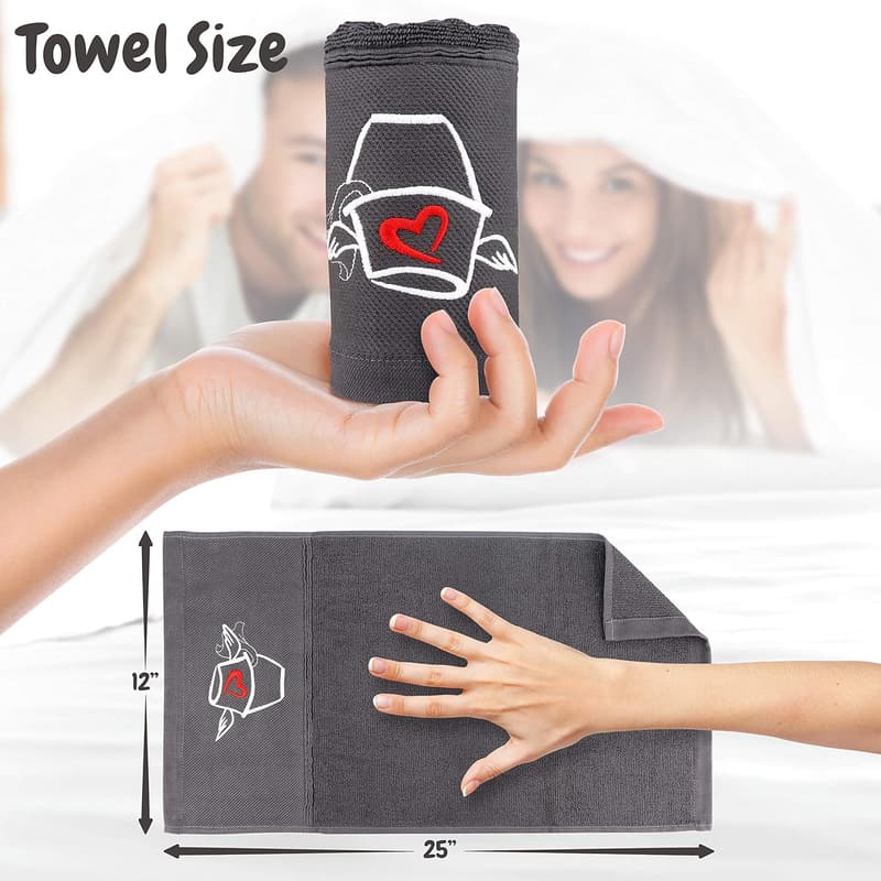 Bachelorette Party Cotton Towel - Fun Gift for Couples