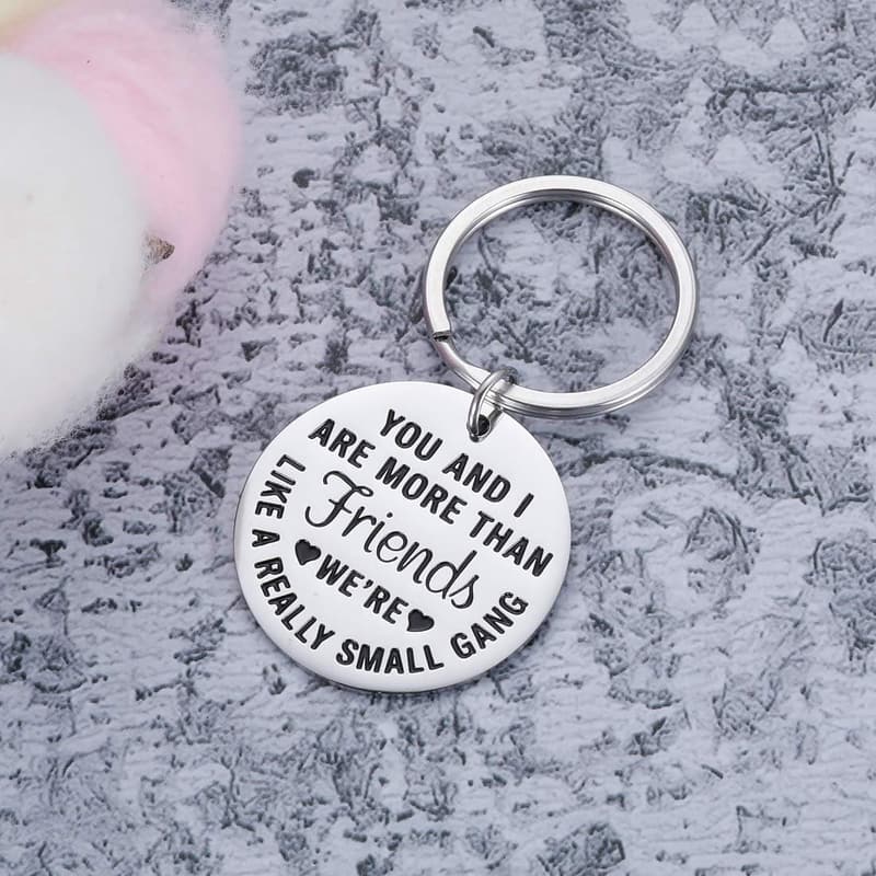 Best Friend Keychain Gift for Women's Birthday & Graduation