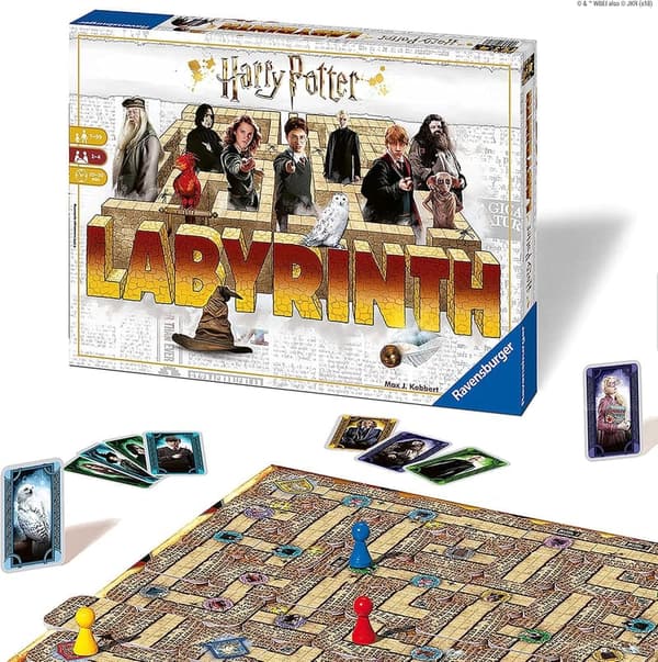 Harry Potter Labyrinth Board Game - Fun Family Challenge for Kids