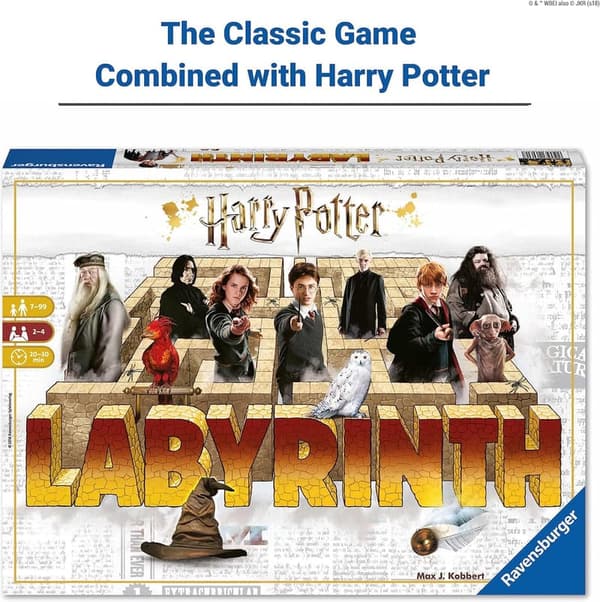 Harry Potter Labyrinth Board Game - Fun Family Challenge for Kids