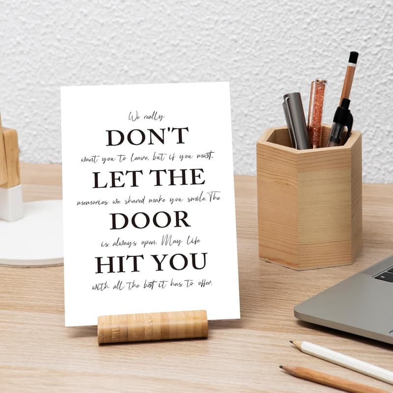 Going Away Card for Colleagues - Best Wishes Gift