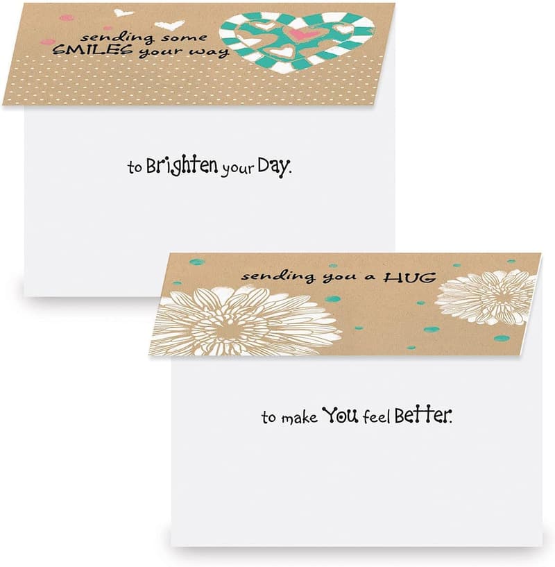 Thinking of You Friendship Card Set - Pack of 20 Assorted Cards