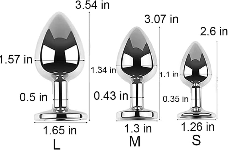 Cosplay Anal Plug with Tail - Medium Stainless Steel Toy