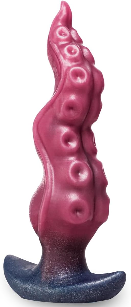 Large Silicone Tentacle Dildo Anal Plug for Couples