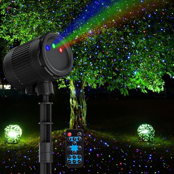 Christmas Outdoor Laser Projector Lights with Remote