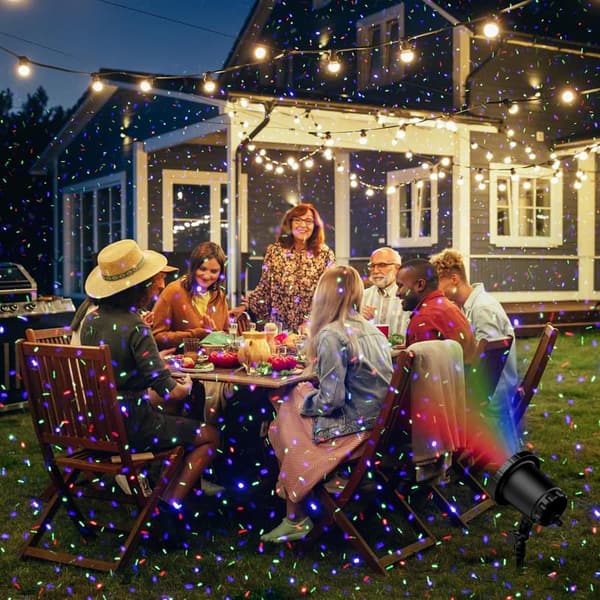 Outdoor Christmas Laser Light Projector with Remote Control