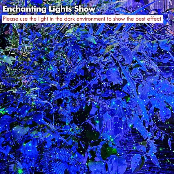 Blue Nebula Firefly Garden Lights Laser Projector