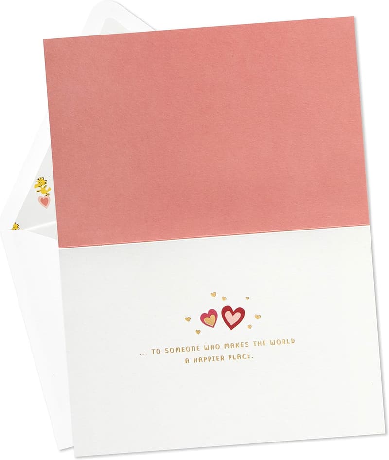 Handmade Valentine's Day Card - Hallmark Signature Peanuts