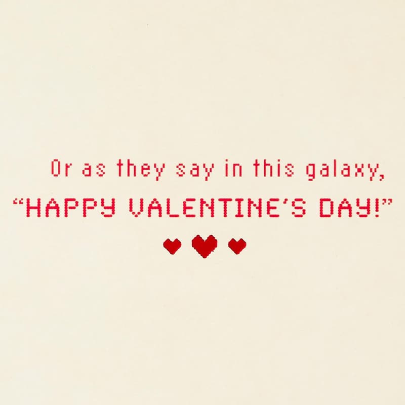 Valentine's Day Star Wars R2-D2 Card