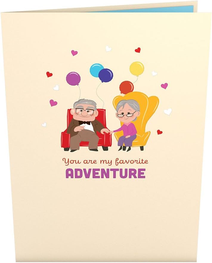 Valentine's Day 3D Disney Pop-Up Card - 