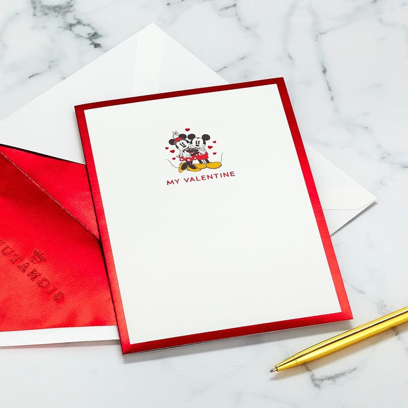 Valentine's Day Pop-Up Card - Mickey & Minnie for Couples