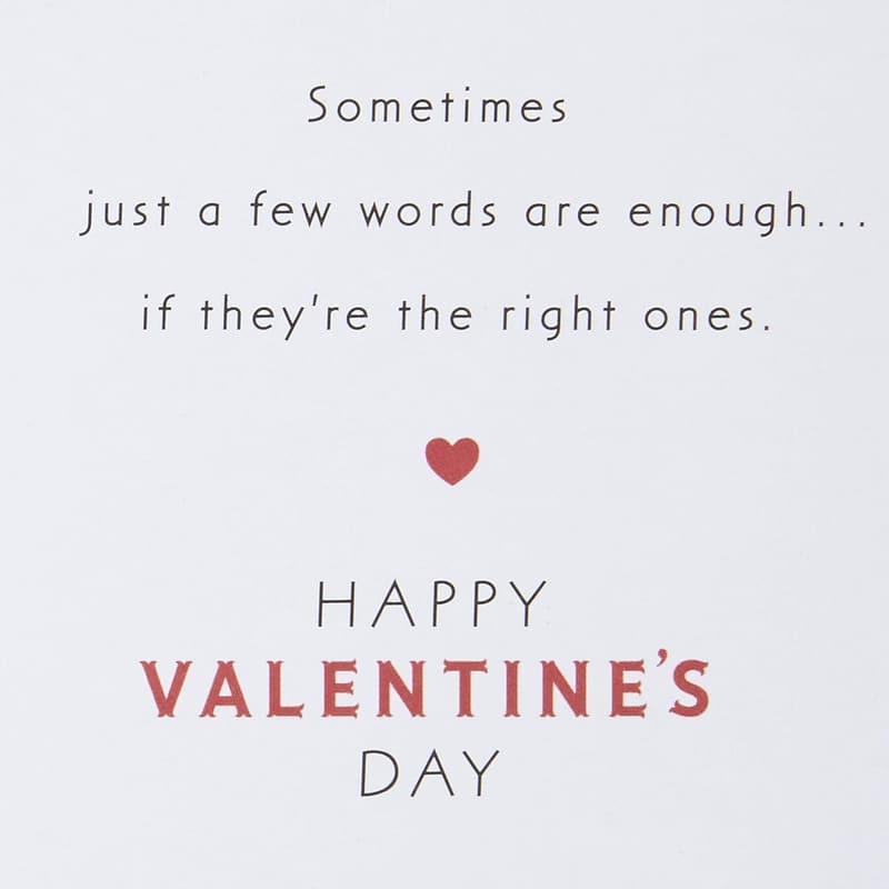 Valentine's Day Card by Hallmark - Heartfelt Messages