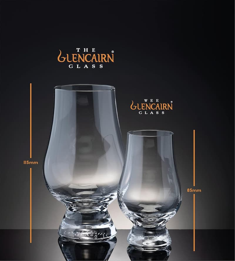Glencairn Crystal Whisky Glass Set of 12 - Mini Tasting Size