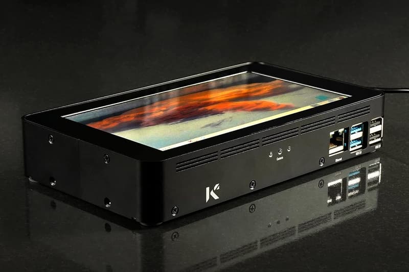 Raspberry Pi 4B Aluminium Case with Touch Screen Compatibility