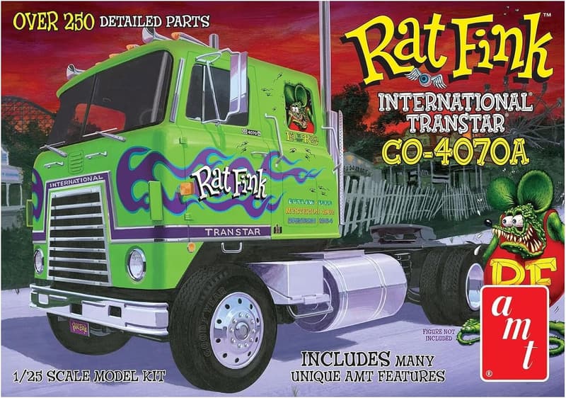 Rat Fink 1:25 Scale Tractor Hauler Model Kit