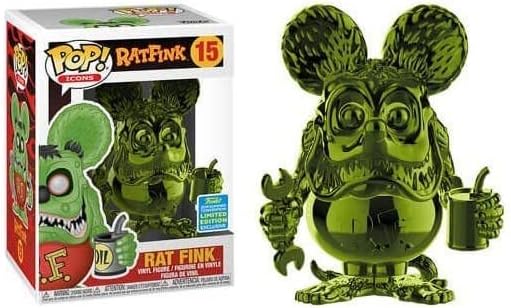 Green Chrome Rat Fink Funko Pop! - 2019 Exclusive Collectible