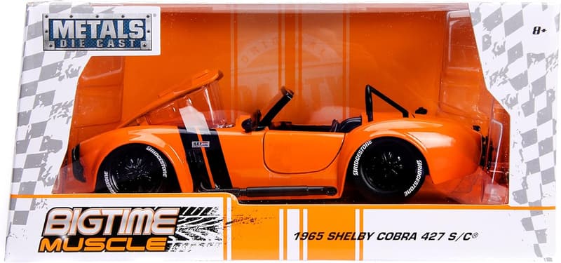 1965 Shelby Cobra 427 S/C Die-cast Car, Toy for Kids & Adults