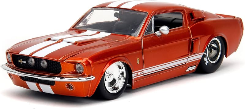1967 Shelby GT-500 Die-Cast Car - Candy Orange Model