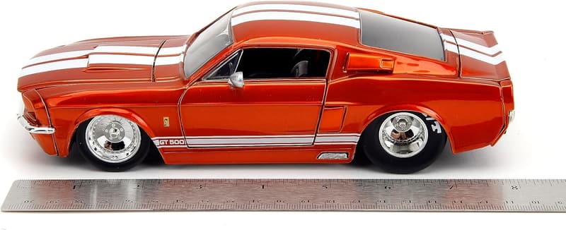 1967 Shelby GT-500 Die-Cast Car - Candy Orange Model