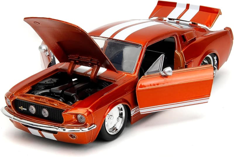 1967 Shelby GT-500 Die-Cast Car - Candy Orange Model