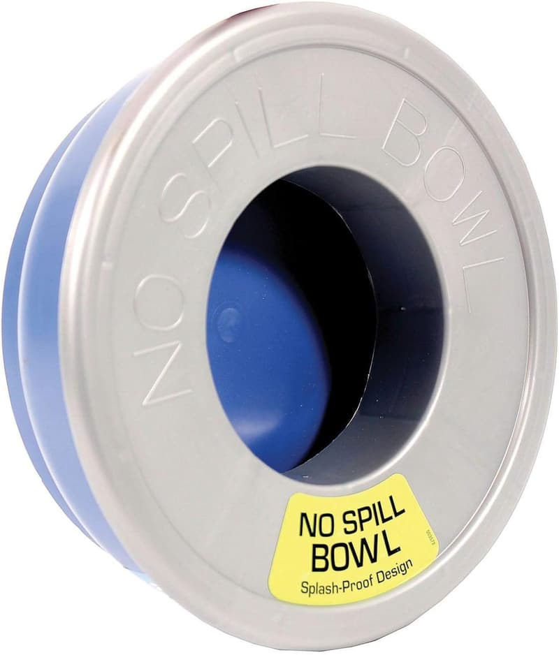 No Spill Pet Bowl - Blue