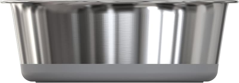 No-Slip 2.5 lb Stainless Steel Weighted Dog Bowl