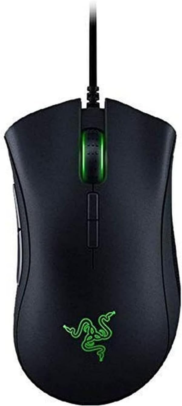 Razer DeathAdder Elite Gaming Mouse - 16,000 DPI, RGB Lighting