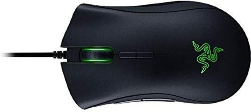 Razer DeathAdder Elite Gaming Mouse - 16,000 DPI, RGB Lighting
