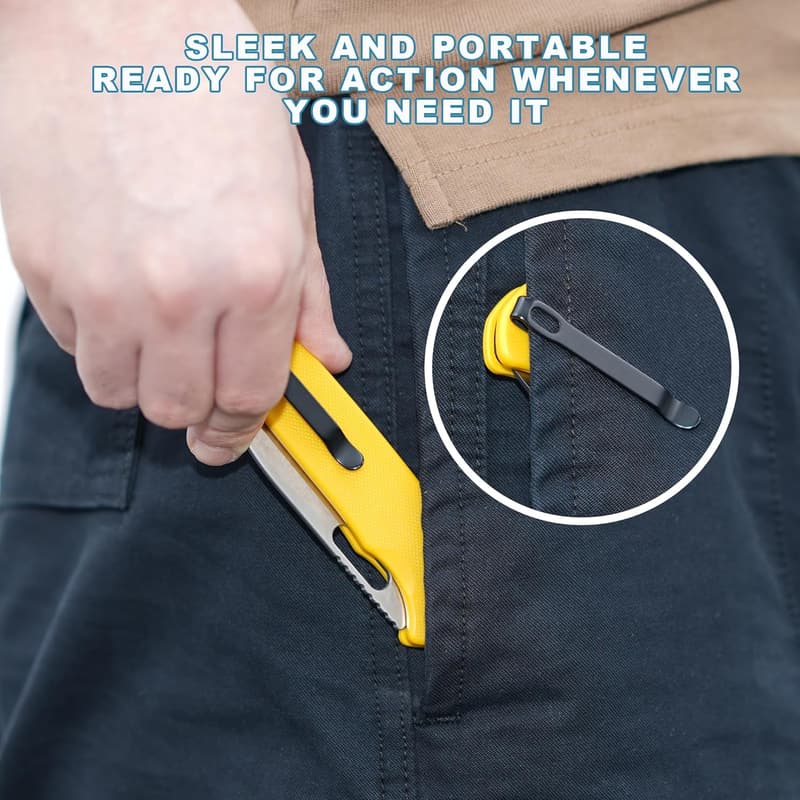 Compact EDC Folding Knife with G10 Handle for Camping & Hiking