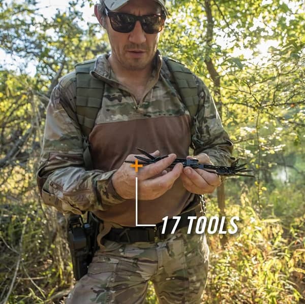 17-in-1 Multi-Tool with Sheath for Fishing & Camping