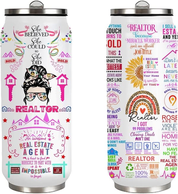 Realtor Closing Gift: Funny 17oz Tumbler for Agents