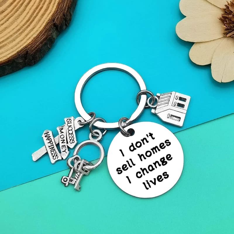 Realtor Closing Gift - Keychain for Real Estate Agents